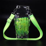 7-Pocket PVC Hair Scissors Bag Barber Pouch