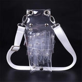 7-Pocket PVC Hair Scissors Bag Barber Pouch