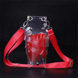 7-Pocket PVC Hair Scissors Bag Barber Pouch