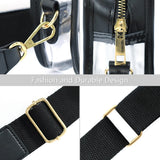 Transparent PVC Square Outdoor Phone Bag with Shoulder Strap