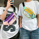 Transparent PVC Waist Bag Unisex Fanny Pack Chest Bag