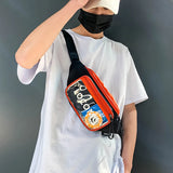 Transparent PVC Waist Bag Unisex Fanny Pack Chest Bag