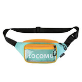 Transparent PVC Waist Bag Unisex Fanny Pack Chest Bag