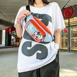 Transparent PVC Waist Bag Unisex Fanny Pack Chest Bag