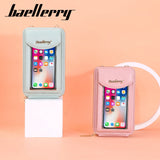 Small Yellow Transparent Phone Bag for Women