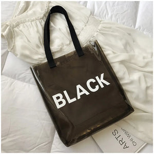 Transparent Shoulder Bag Jelly Bags For Women Handbags