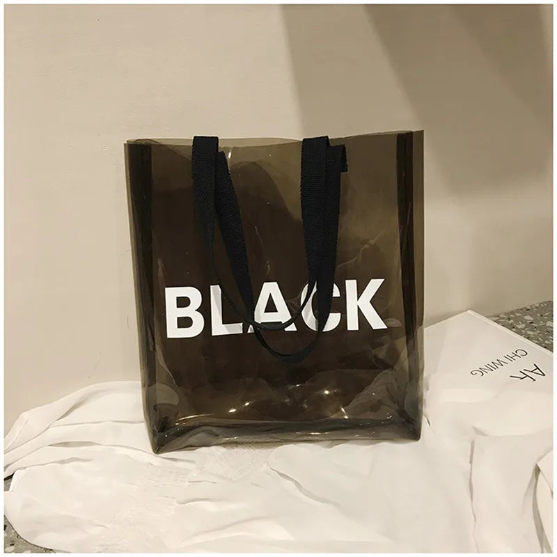 Transparent Shoulder Bag Jelly Bags For Women Handbags