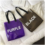 Transparent Shoulder Bag Jelly Bags For Women Handbags