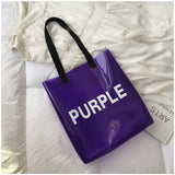 Transparent Shoulder Bag Jelly Bags For Women Handbags