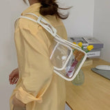 Transparent Shoulder Bags Women Underarm Mini Bag Summer All-match