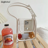 Transparent Shoulder Bags Women Underarm Mini Bag Summer All-match