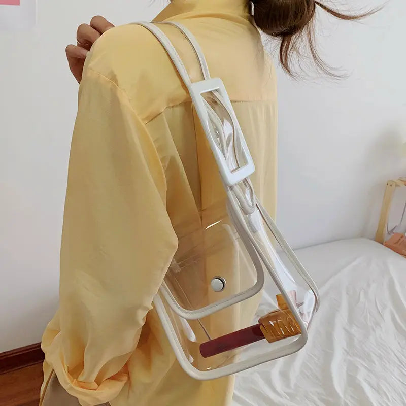 Transparent Shoulder Bags Women Underarm Mini Bag Summer All-match