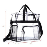 Clear Tote Bag for Stadium Security and Travel