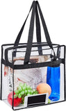 Clear Waterproof PVC Tote Bag Travel Beach Bag Reusable Shoulder Bag