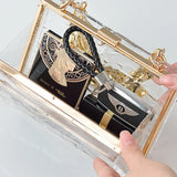 Transparent Wedding Clutch Jell Party Bag Acrylic Handbag