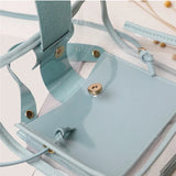 Transparent Woman Shoulder Bags Small Ladies Jelly Candy Hasp Handbag