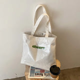 Transparent Jelly Bag Large Capacity Shopping Tote