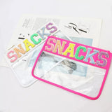 Transparent Women's Cosmetic Bag PVC Nylon Waterproof Makeup Bag