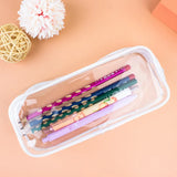 Transparent Cosmetic Bag Waterproof Zipper Makeup Bag