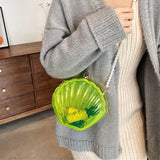 Shell Shape Party Clutch Bag Evening Bag Crossbody Bag for Women