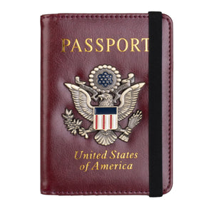 Trassory USA Passport Holder RFID Blocking