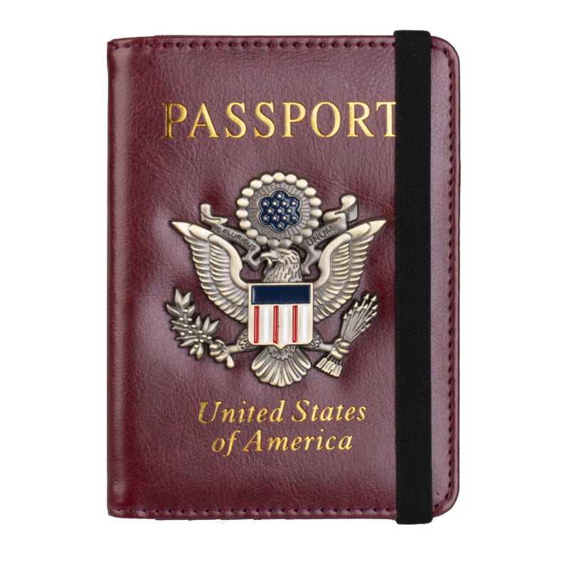 Trassory USA Passport Holder RFID Blocking