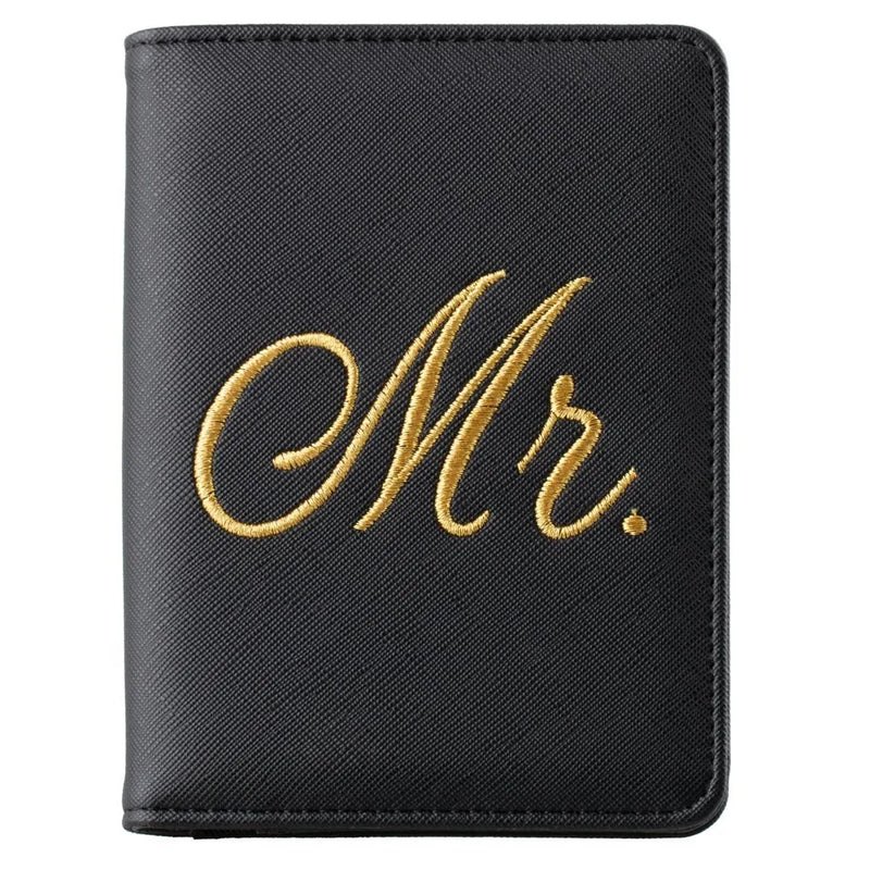 Trassory Gift Travel Wedding Couple Mr Mrs Rfid Passport Holder Case Cover