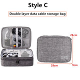 Travel Accessory Digital Bag Organizer Storage Pouch
