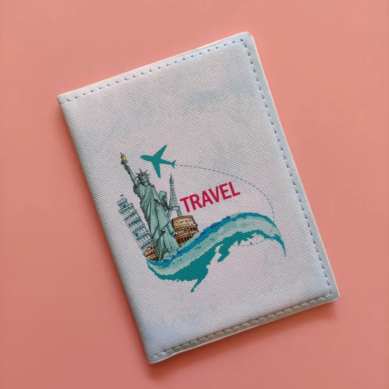 American Women's Passport Cover Ticket Holder