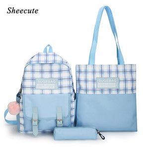 School Bags Waterproof Bookbag Teenage Girls Backpack Kids Shoulder Bag Rucksack