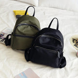 Canvas Waterproof Travel Backpack For Woman