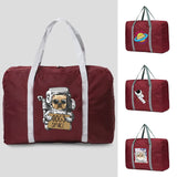 Foldable Duffle Bag Astronaut Series Pack Cubes Portable Luggage Bags