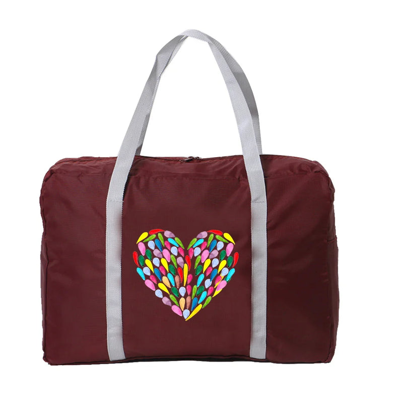 Foldable Luggage Bags Large Capacity Waterproof Handbag