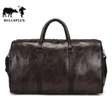 Pu Retro Travel Bag Large Capacity Short Distance Bag Light Exercise Fitness