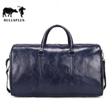 Pu Retro Travel Bag Large Capacity Short Distance Bag Light Exercise Fitness