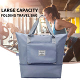 Large Capacity Folding Sport Bag Wet Dry Separation Shoulder Bag