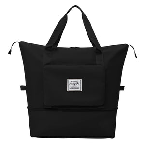 Large Capacity Folding Sport Bag Wet Dry Separation Shoulder Bag