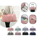 Waterproof Gym Sport Bag Wet Dry Separation Yoga Bag