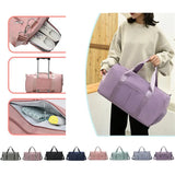 Travel Bag Luggage Handbag Fitness Yoga Gym Sport Handbag Dry Wet Separation