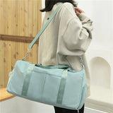 Travel Bag Luggage Handbag Fitness Yoga Gym Sport Handbag Dry Wet Separation