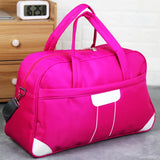 Women Shoulder Bag Large Capacity Outdoor Waterproof Nylon Sports Gym Bag