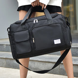 Waterproof Oxford Sports Gym Bag Women Shoulder Bag Large Capacity