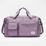 Women Shoulder Bag Large Capacity Waterproof Oxford Sports Gym Bag