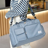 Waterproof Oxford Sports Gym Bag Women Shoulder Bag Large Capacity