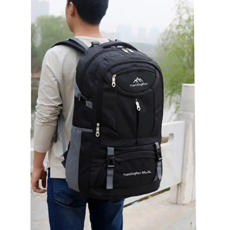80L Outdoor Mountaineering Backpack Travel Bag Men Women Hiking Backpack
