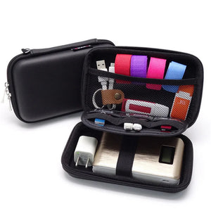 Travel Bag Mobile Kit Case Gadget Devices USB Cable Data Line