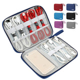 Digital USB Cables Storage Bag Travel Organizer