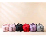 Portable Wet/Dry Separation Travel Bag With Shoe Compartment