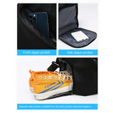 Portable Wet/Dry Separation Travel Bag With Shoe Compartment