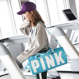 Printed Shoulder Gym Bag Large Storage